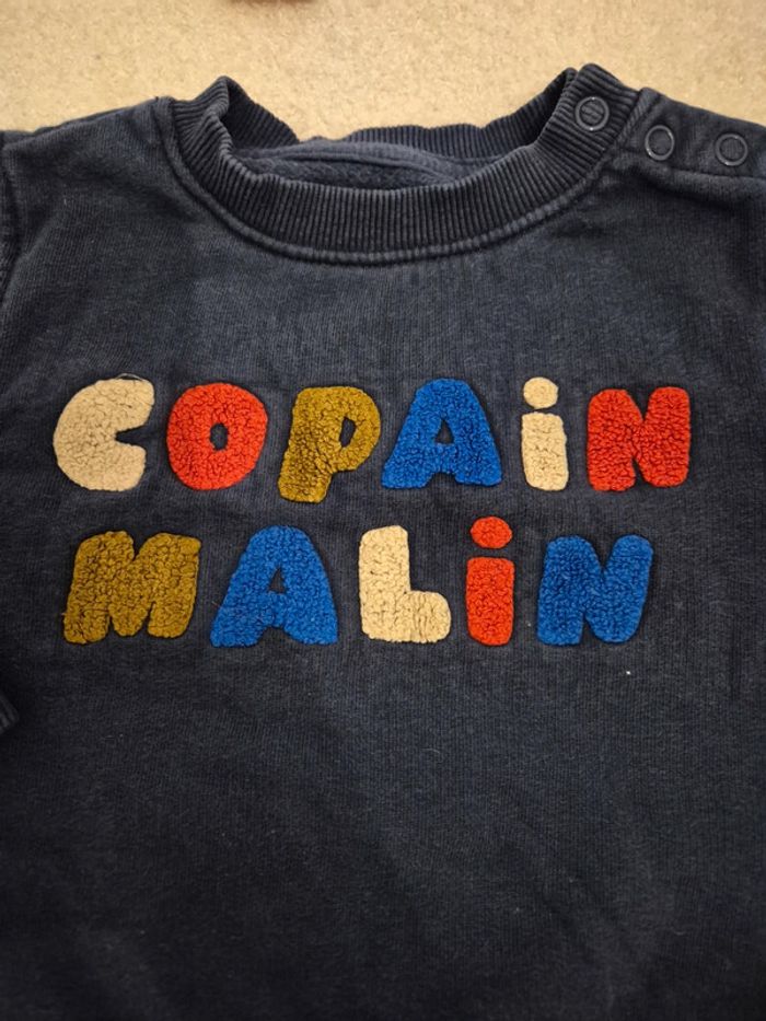 Sweat "copain malin" - photo numéro 2