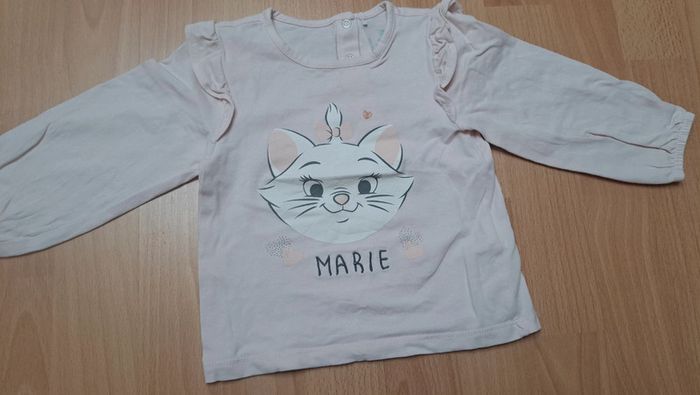 T-shirt manches longues marie aristochats