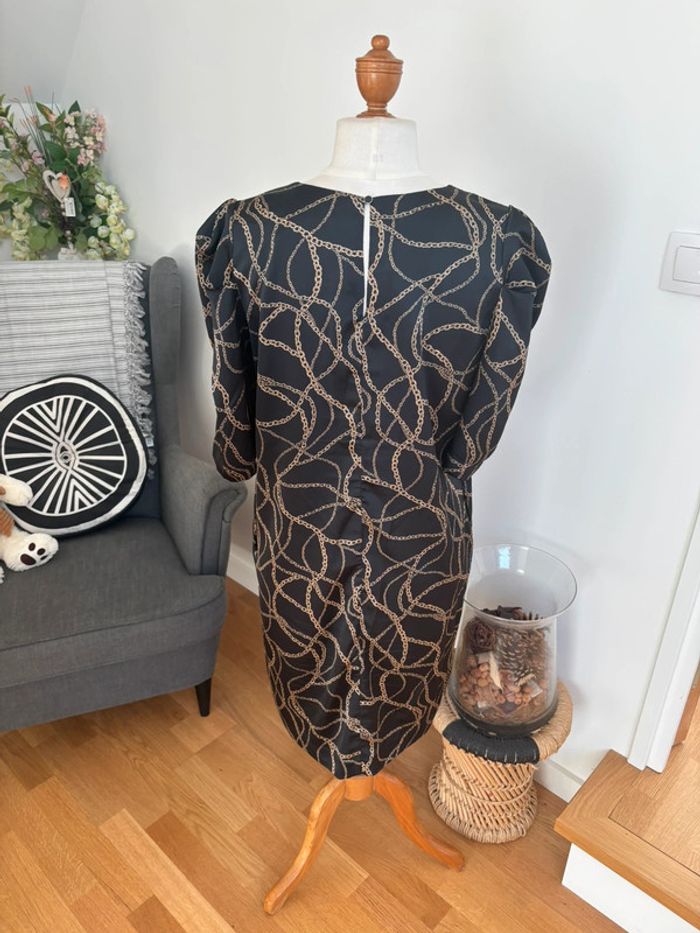 Sublime robe manches 3/4 froncées - Cottonade Paris - T42 - photo numéro 9