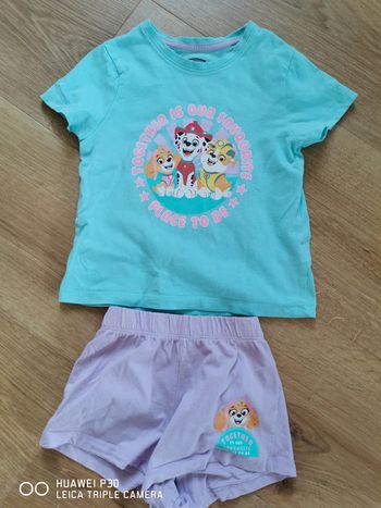 Pyjama MC pat patrouille 4/5 ans