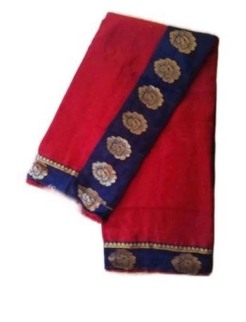 saree rouge et bleu