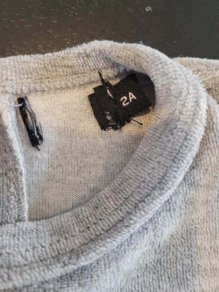 Pyjama velours 2 ans - photo numéro 2