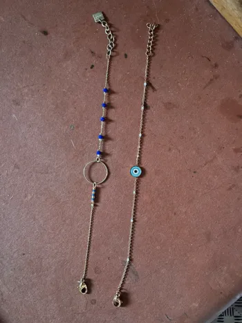 Bracelets fins dorés