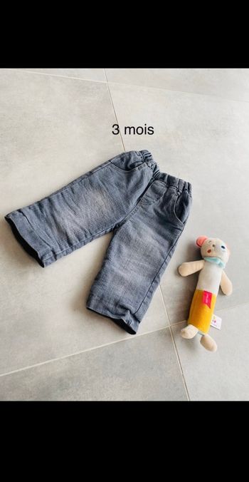Jeans fourré 3 mois