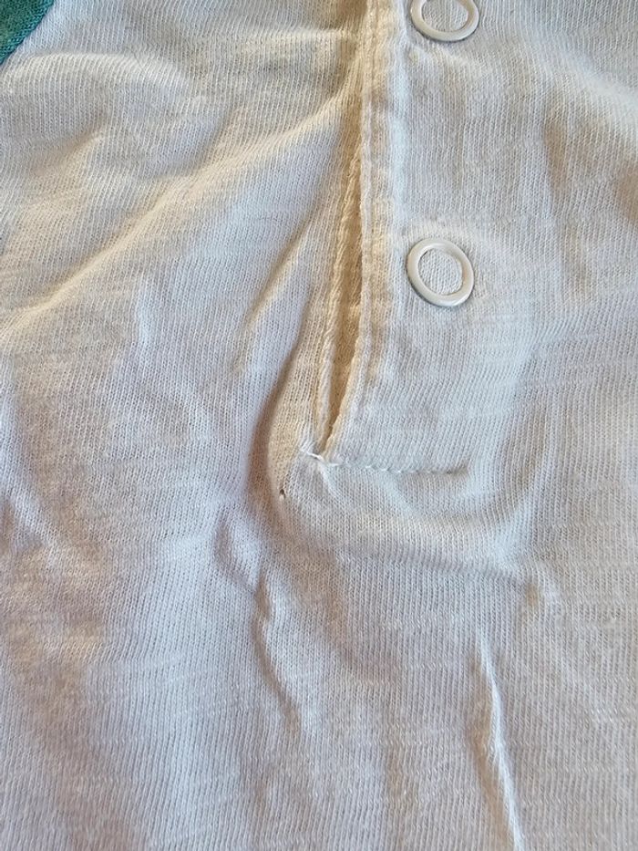 Ensemble tee-shirt/legging - P'tit Bisou - 6 mois/67 cm - photo numéro 9