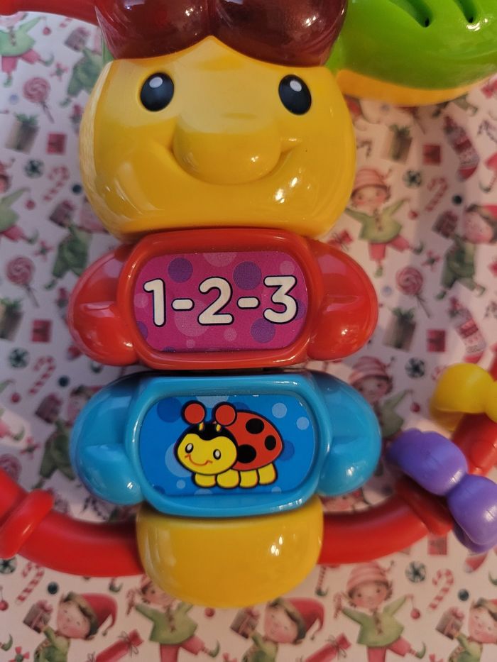 Vtech hochet musical et lumineux la petite chenille - photo numéro 6