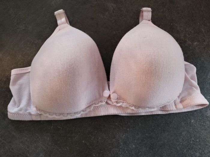 Soutien gorge allaitement rose