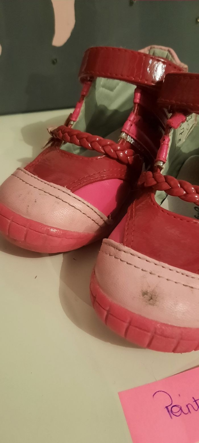 Chaussure rose p22 - photo numéro 3