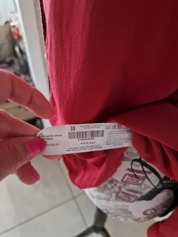 Jolie chemise Mim taille 38 - photo numéro 7