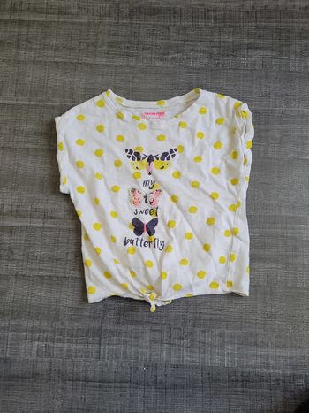 T-shirt à pois 6ans