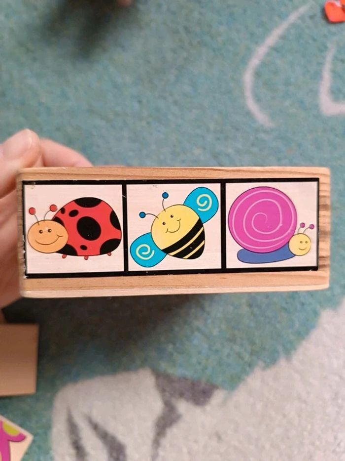 Boite de 5 puzzles animaux - photo numéro 3