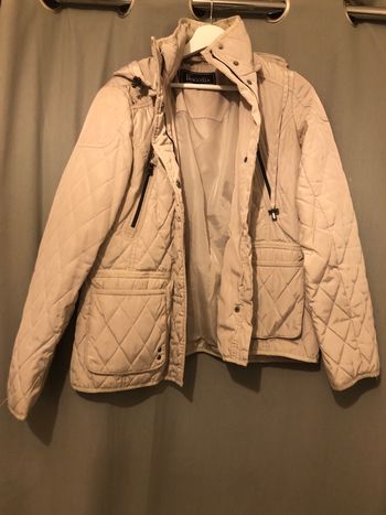 Doudoune femme beige