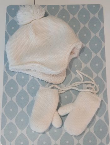 Bonnet + gants Bout'chou