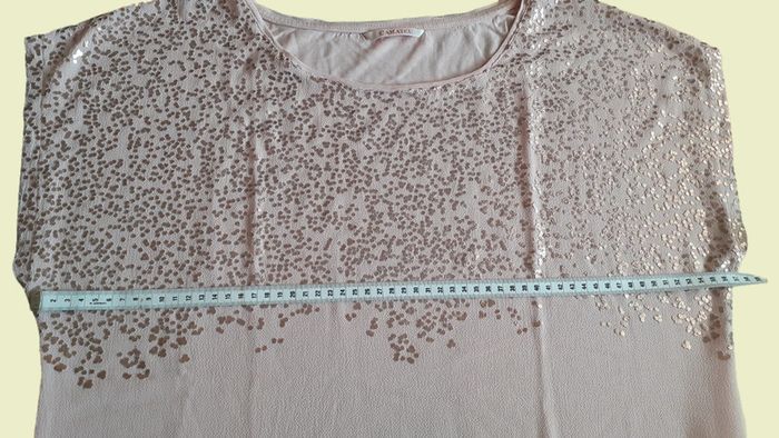 Jolie blouse à sequins. Taille XL. Camaïeu. - photo numéro 8