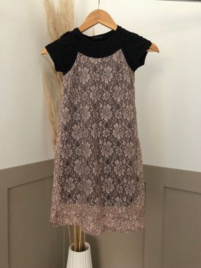 Robe fête Sisley 7/8 ans