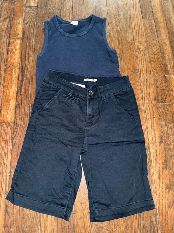 T-shirt Tao et short Monoprix  12 ans - photo numéro 2