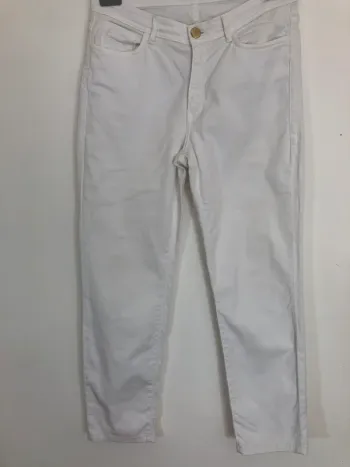 Jeans blanc Trussardi