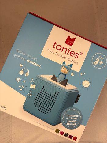 Tonies box, neuve avec 2 figurine offerte 
