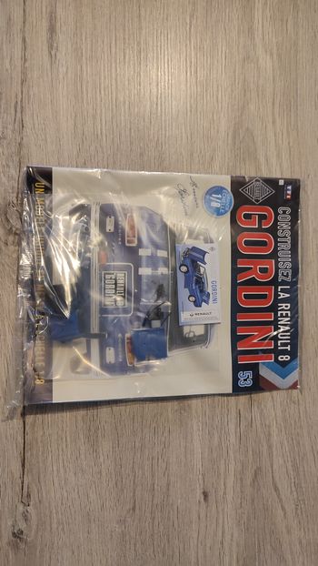 Fascicule complet scellé numéro 53 n°53 Renault R8 Gordini 1/8 1/8ème Eaglemoss Collections #D61