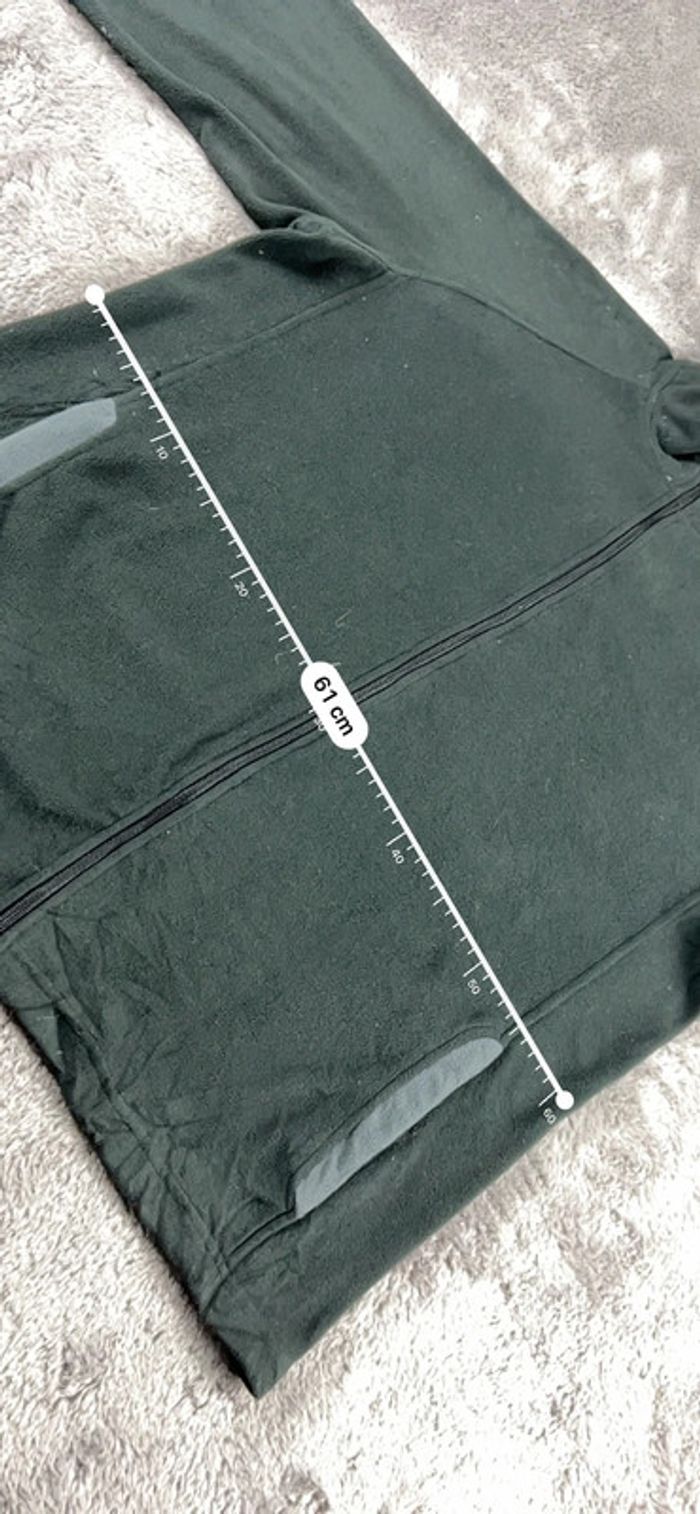 Veste Polaire Starter Zippée – Noir & Gris Anthracite – Taille L - photo numéro 4
