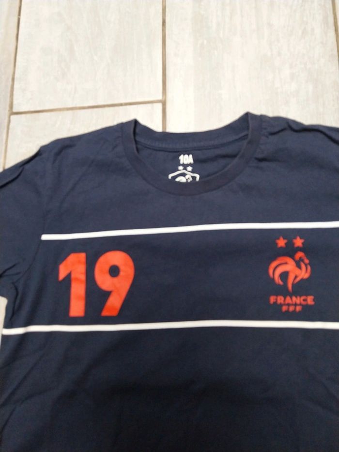 Tee-shirt garçon France benzema 10 ans - photo numéro 2