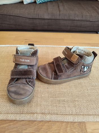 Bottines à scratchs en cuir Geox en 26 (EU)