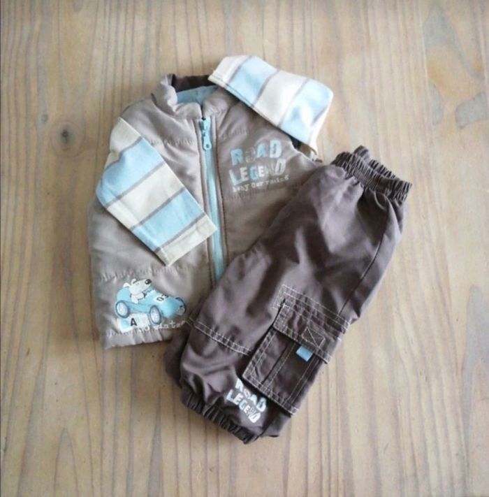 Ensemble 3 pièces BB garçon 6 mois