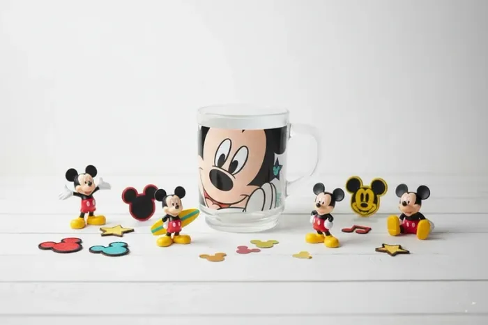 🏰Tasse Mickey Mouse en Verre