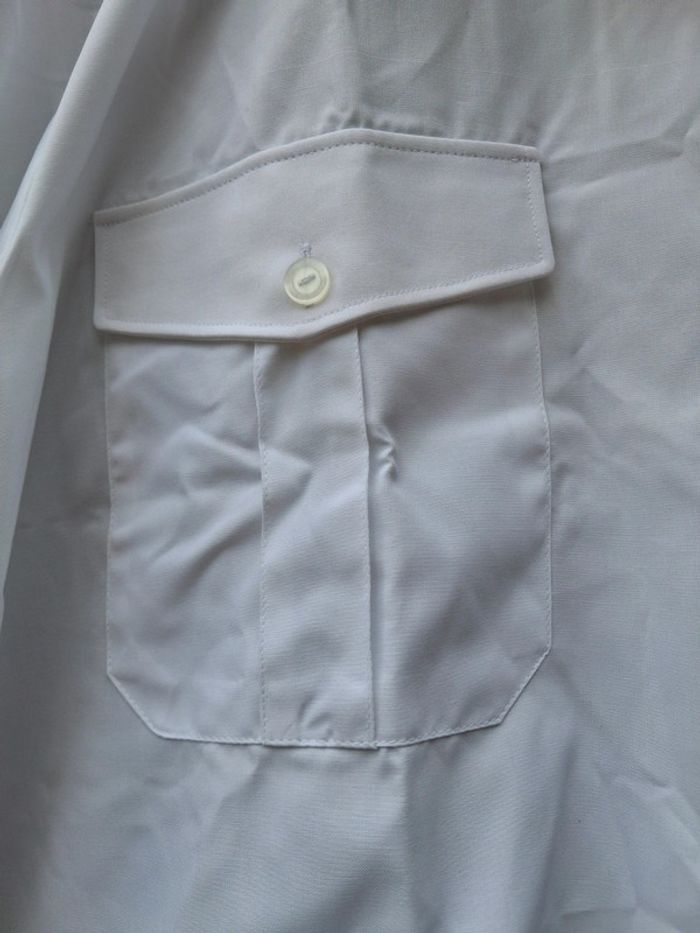 Chemise blanche de cérémonie militaire - photo numéro 5