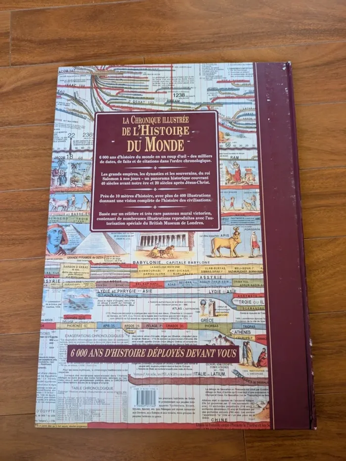 Livre la chronique illustrée de l'histoire du monde - photo numéro 2