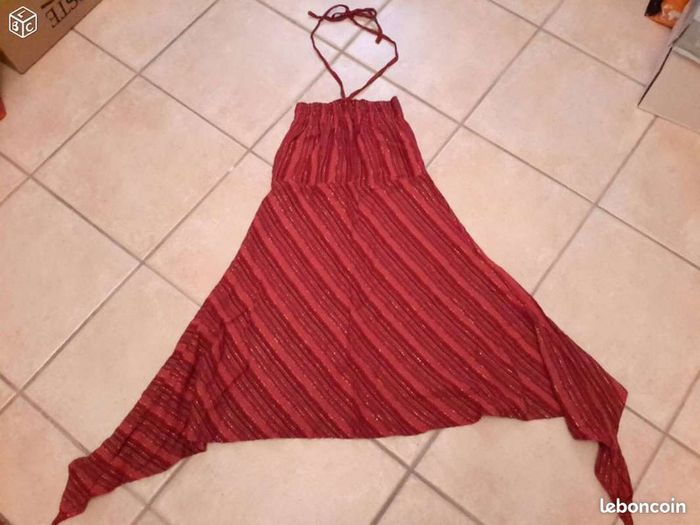 Robe été/plage rouge Exploralia - taille unique
