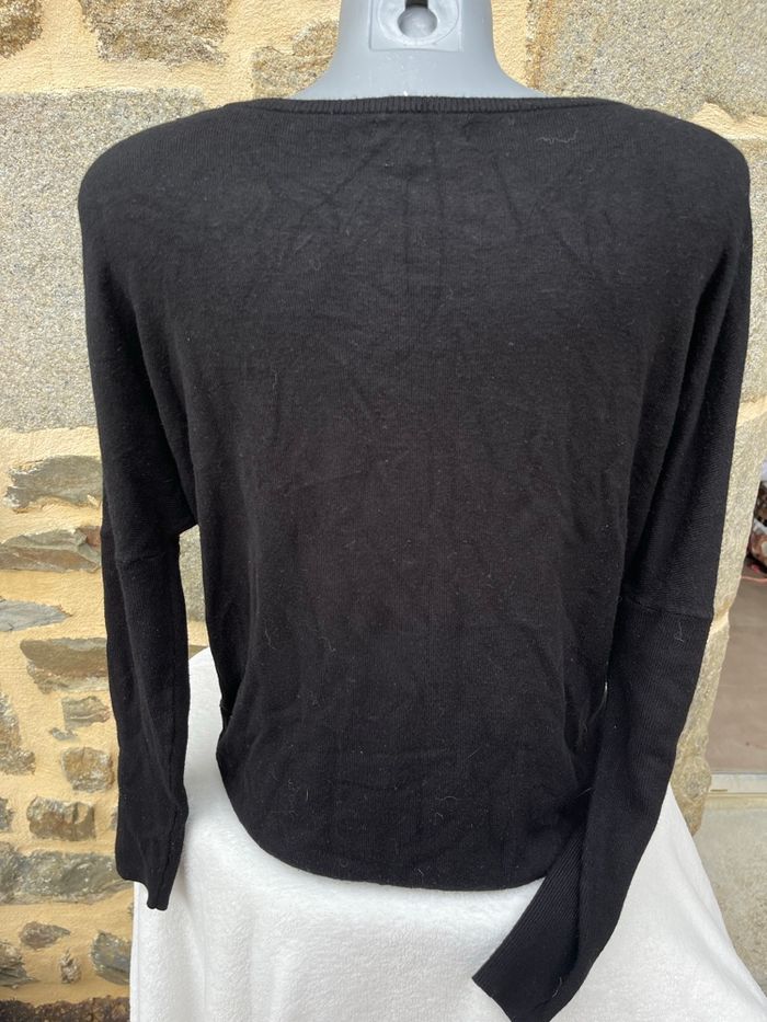 Pull col V en maille - Cache Cache - photo numéro 6