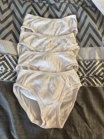 4 slips mixte 2 ans 86 cm petit bateau