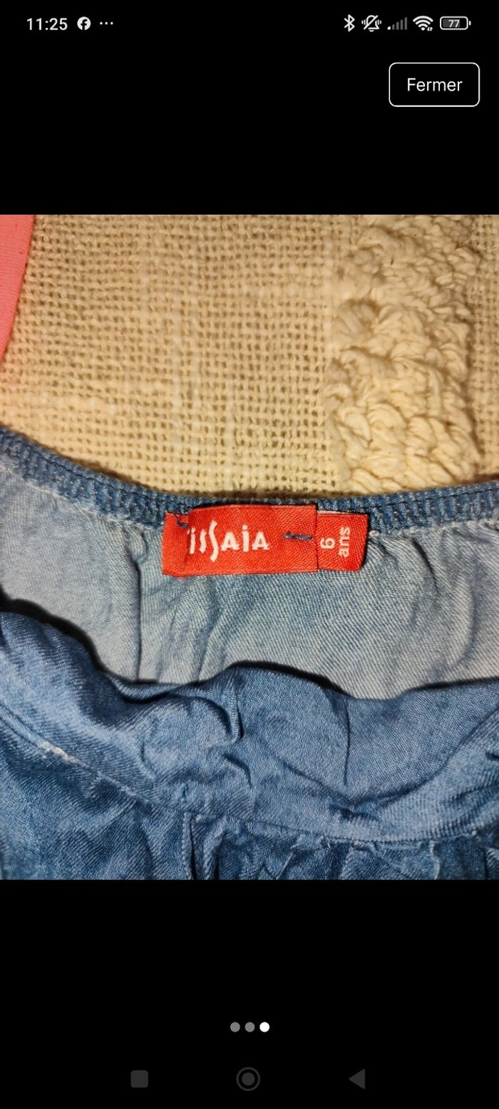 Lot robe et combishort 6 ans fille - photo numéro 7