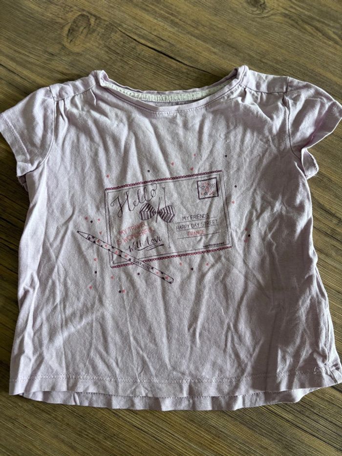 Lot de 2 tee shirt Vertbaudet 5 ans (108 cm) - photo numéro 4