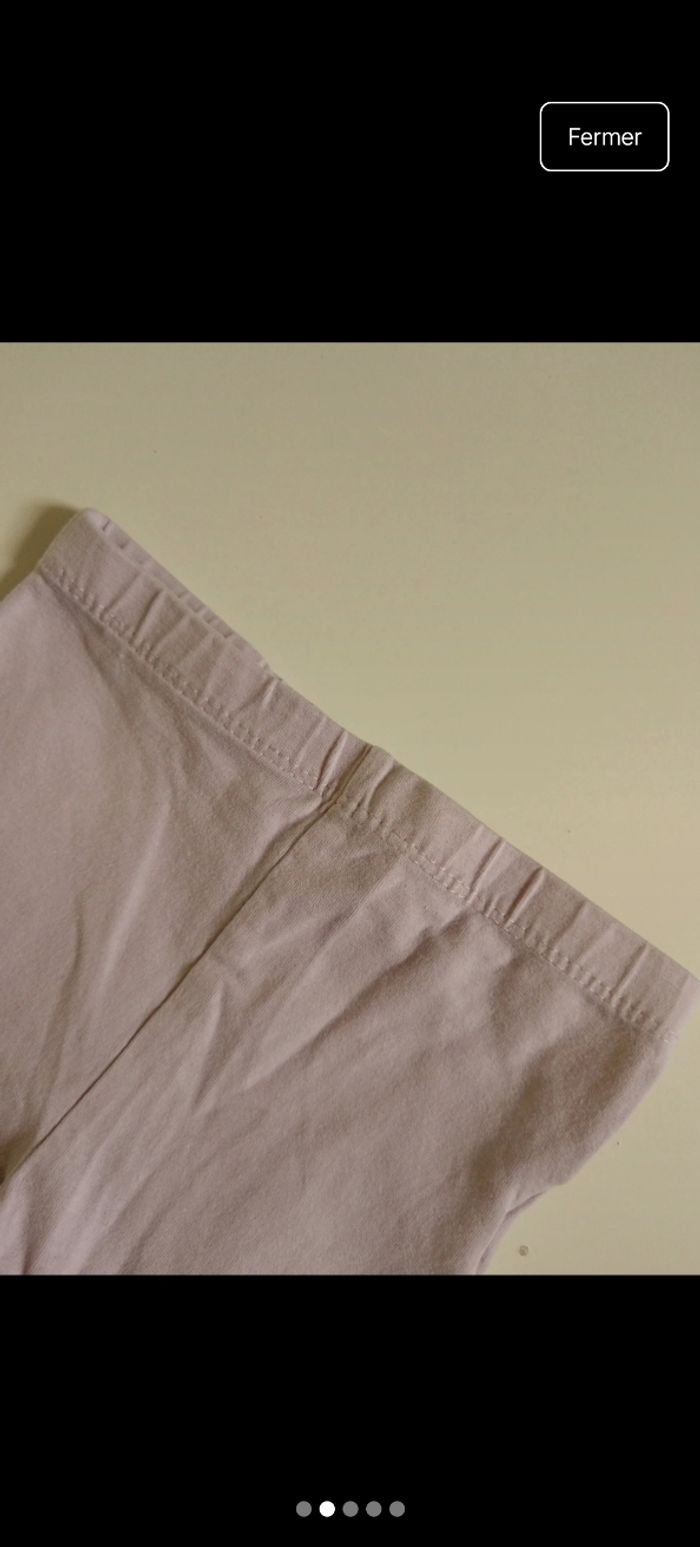 Legging 2 mois rose pale 1 an - photo numéro 2