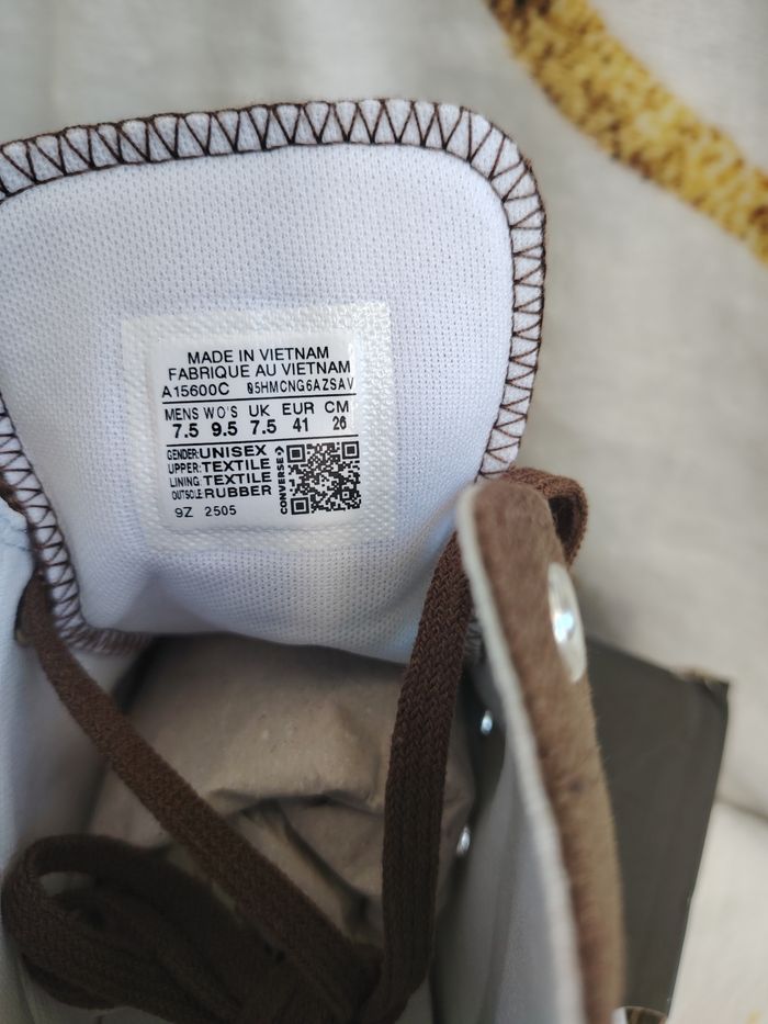 Converse Chuck Taylor All Star Hi - Grounded Brown / Gum - Neuf (41) - photo numéro 9