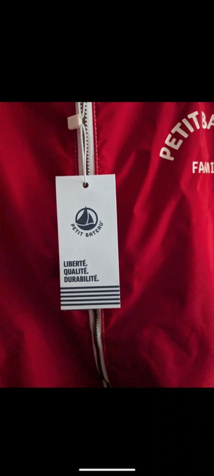 Coupe vent rouge petit bateau Family 12 ans - photo numéro 3