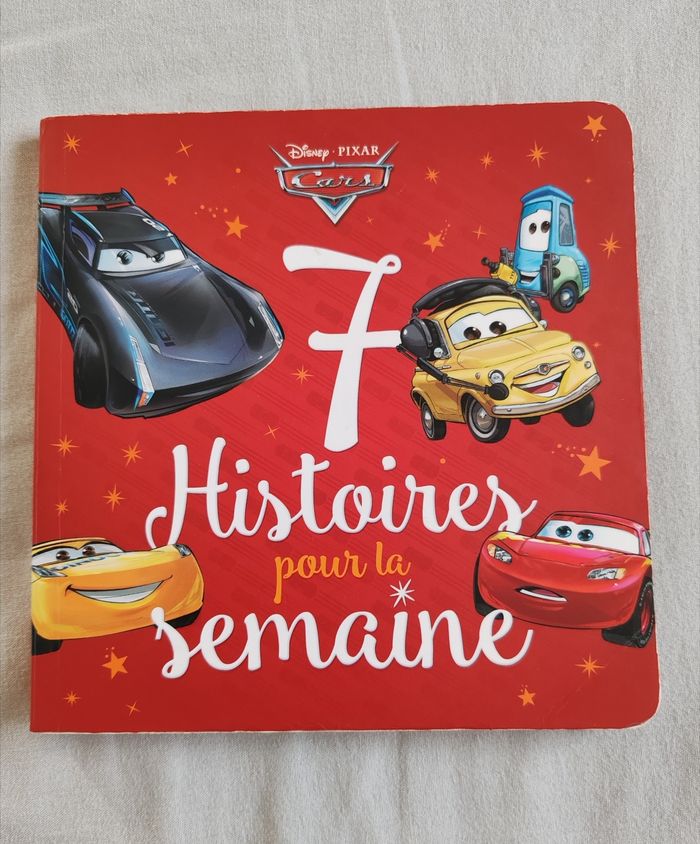 Livre Cars 7 histoires