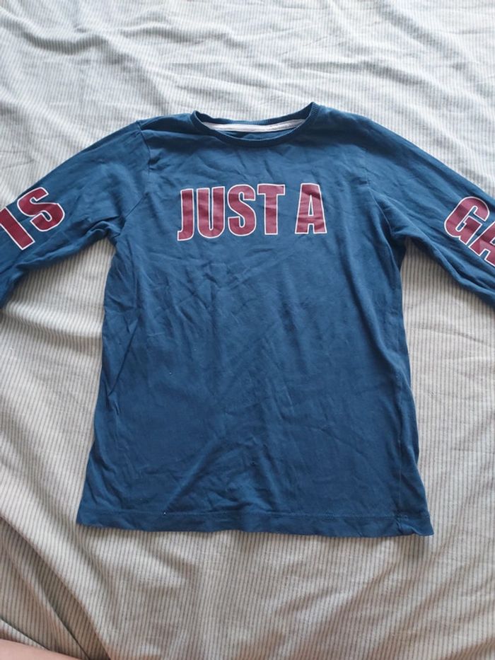 T shirt manches longues Z 8ans - photo numéro 2