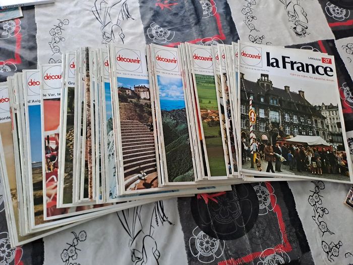 Lot 54 magazines Découvrir la France