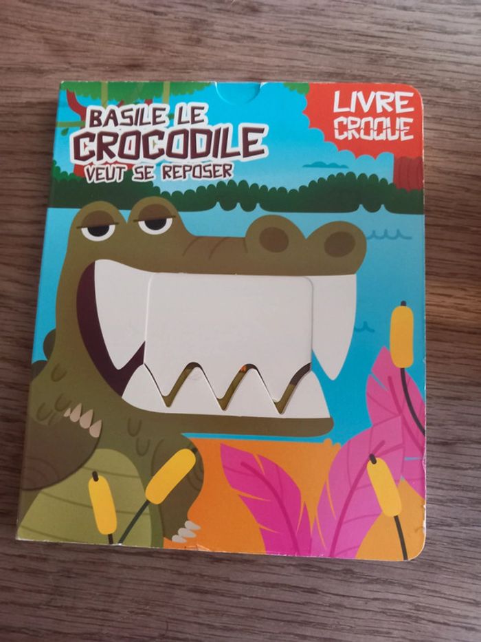 Livre Basile le crocodile veut se reposer