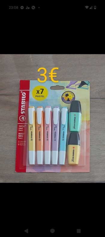 Lot de Fournitures Scolaires Neuf