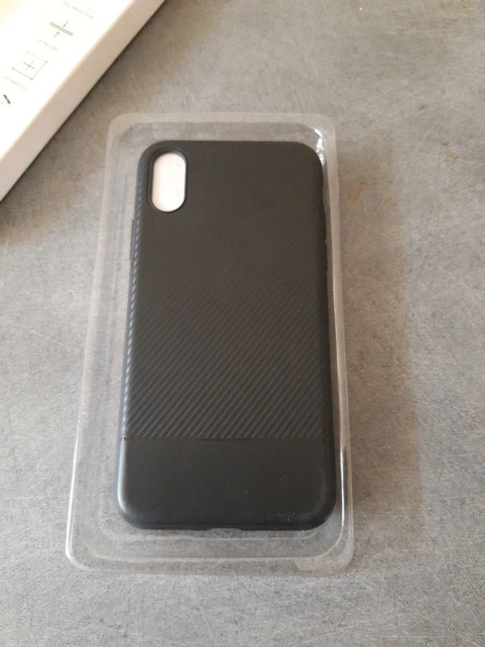 Coque silicone plus protection neuve pour iphone 10 /mobile case - photo numéro 3