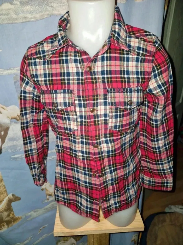 Chemise manches longues fille catimini  6 ans