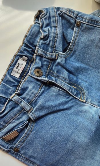 Jean Cyrillus fille 9 ans bleu