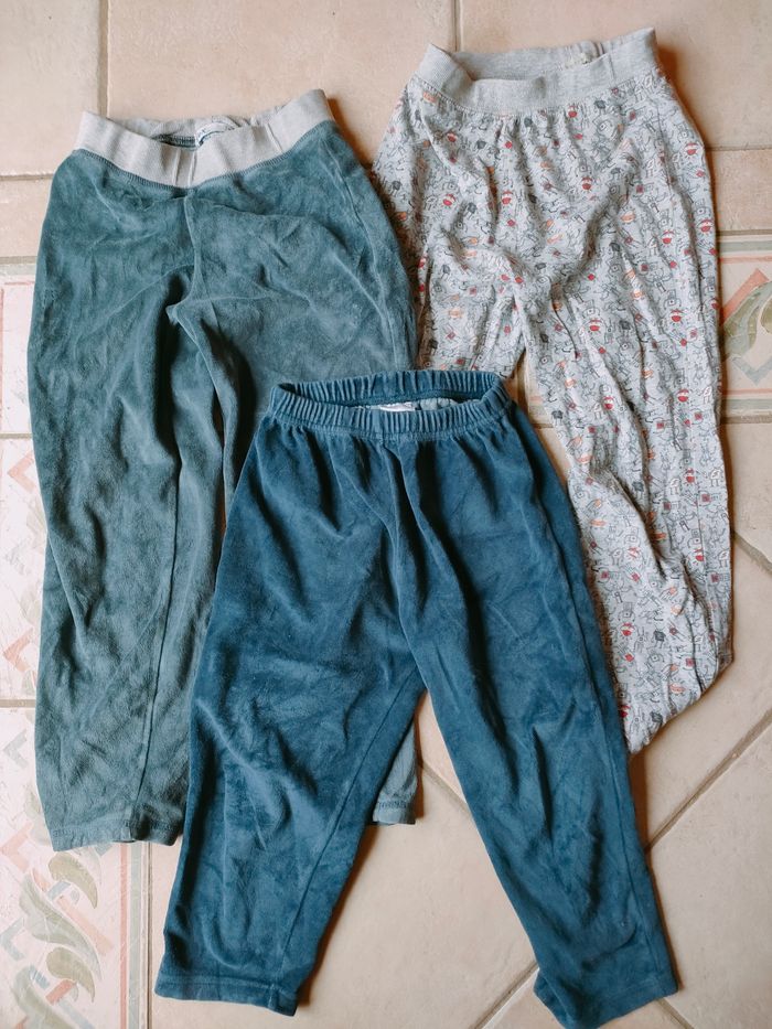 Lot de 3 pantalons de pyjama taille 5 ans