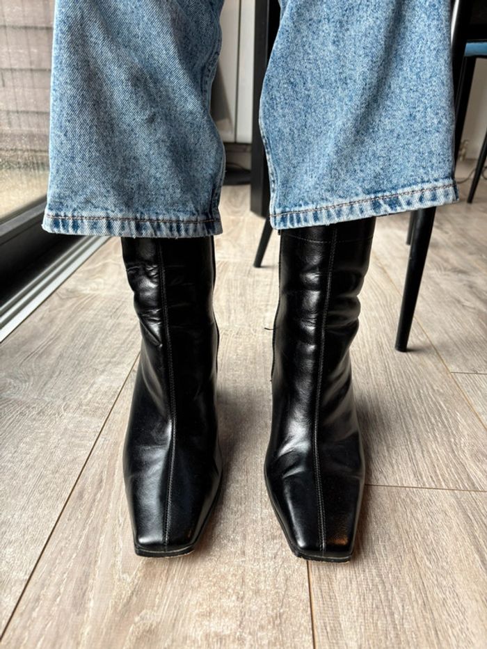 Bottine large à talon évasée ASOS - photo numéro 8