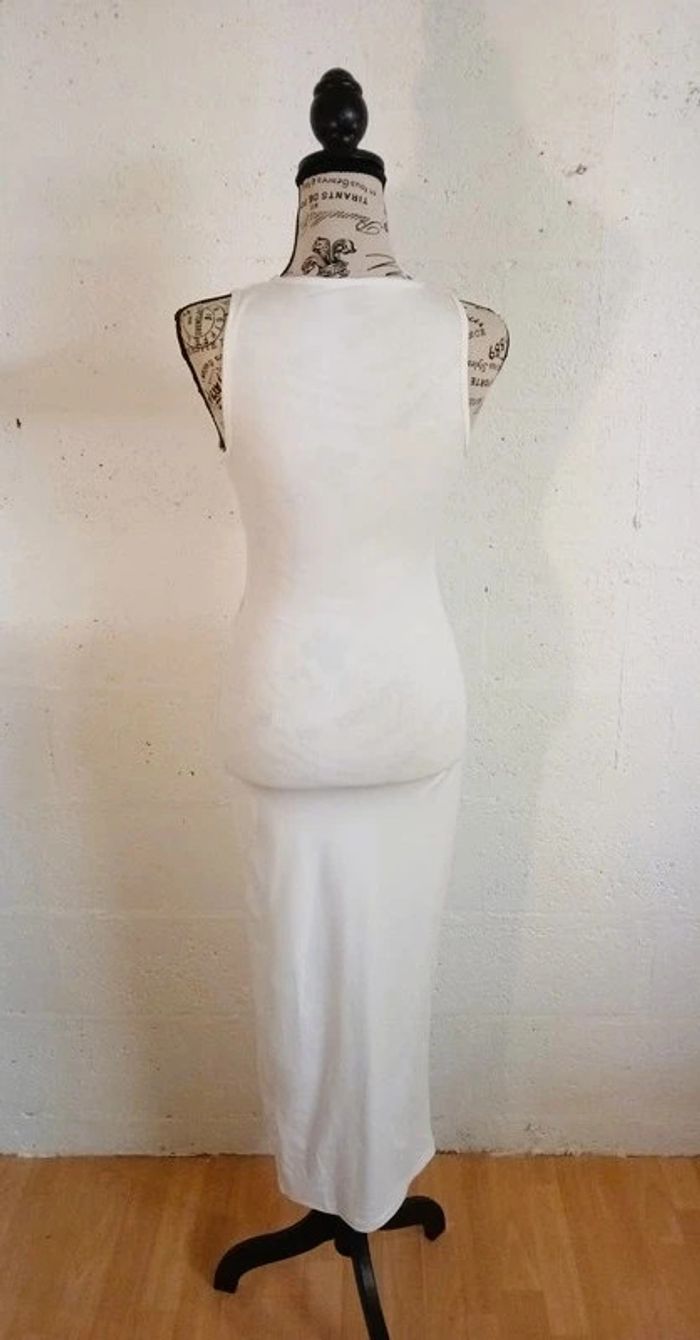 🤍 Robe longue moulante blanche – SHEIN – Très bon état - photo numéro 3