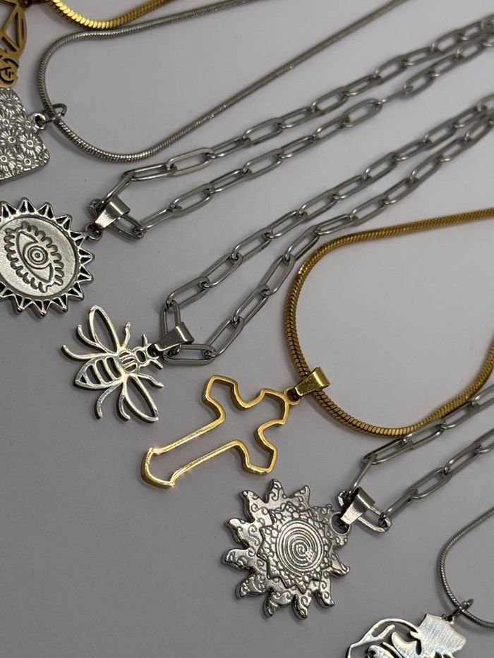 Lot idéal revendeur collier acier inoxydable - photo numéro 7